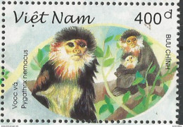 Vietnam- 1996 - Endangered Animal - Mint Without Gum  ( Pygatrix Nemacus ) ( OL 28/04/2019) - Viêt-Nam