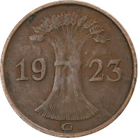 Allemagne, République De Weimar, Rentenpfennig, 1923 - 1 Renten- & 1 Reichspfennig