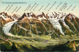 74 - PANORAMA CHAMONIX - MONTANVERS - Chamonix-Mont-Blanc