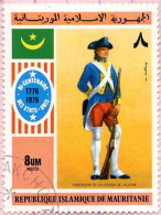 Mauritanie (Rep) Poste Obl Yv:346 Mi:528 Fantassin De La Légion De Lauzin (Beau Cachet Rond) - Mauritanië (1960-...)