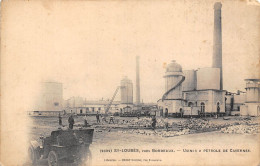 33-SAINT-LOUBES- PRES BORDEAUX- USINES A PETROLE DE CAVERNES - Altri & Non Classificati