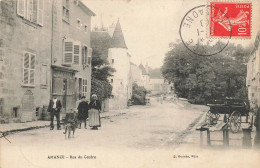 Amance * La Rue Du Centre * Commerce Magasin BLANCHON * Villageois - Amance