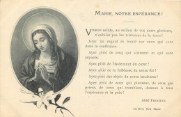 MARIE NOTRE ESPERANCE - Maagd Maria En Madonnas