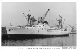 ¤¤  -  Le Bateau De Commerce " FORT CREVECOEUR "  -   Cargo     -  ¤¤ - Koopvaardij