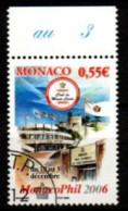 MONACO   -   2005 .   Y&T N° 2521 Oblitéré.    Monaco Phil 2006 - Usati