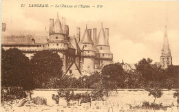 37 -  LANGEAIS - LE CHATEAU - Langeais