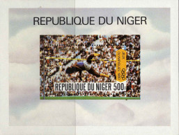 Niger (Rep) Bloc N** Yv:28 Mi:27 Jeux Olympiques Moscou - Niger (1960-...)