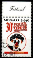 MONACO   -   2005 .   Y&T N° 2522 Oblitéré.    Cirque  / Clown - Oblitérés