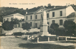 CORSE  PIANA  Le Monument Aux Morts - Andere & Zonder Classificatie