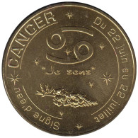 13-1978 - JETON TOURISTIQUE MDP - Cancer - Signe D'eau - 2015.3 - 2015