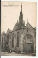 L'Eglise Et Entrée De La Chapelle Notre Dame De Bon Secours     1925    N° - Guingamp