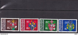 Liechtenstein 1977/1980 Mi 669/72 Yv 608/11 ZUM 607/10 MNH** See Under For Rest Of This Item - Unused Stamps