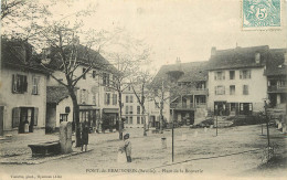 73 - PONT DE BEAUVOISIN - PLACE DE LA BOUVERIE - Autres & Non Classés