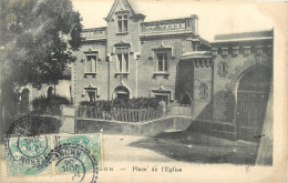 69 -YZERON - PLACE DE L'EGLISE - Andere & Zonder Classificatie