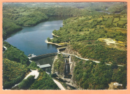 Ppgf/ CPSM Grand Format - ALLIER - ROCHEBUT - VUE AÉRIENNE DU BARRAGE - Otros & Sin Clasificación