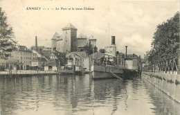 74 - ANNECY - LE PORT ET LE CHÂTEAU  - Annecy