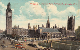 R335230 Houses Of Parliament From Parliament Square. London. National Series. M. - Otros & Sin Clasificación