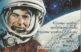 RUSSIE - CARNET  - N°6574 ** (2001) Espace - Unused Stamps