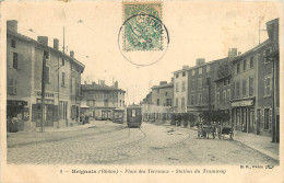 69 - BRIGNAIS - PLACE DES TERREAUX - Other & Unclassified