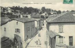 69 - FONTAINE SAINT MARTIN ROUTE DU QUANTIN - Andere & Zonder Classificatie