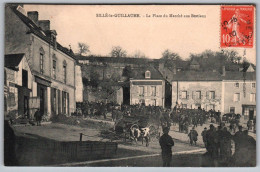 (72) 2862, Sillé Le Guillaume, La Place Du Marché Aux Bestiaux - Sille Le Guillaume