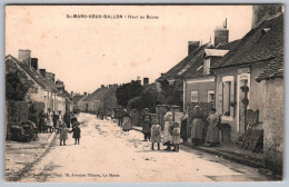 (72) 2854, Saint St Mars Sous Ballon, Edit Bouveret, Haut Du Bourg, Café Bonhommet - Autres & Non Classés