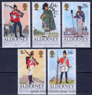 Alderney 1985, Mi. 23-27 ** - Alderney