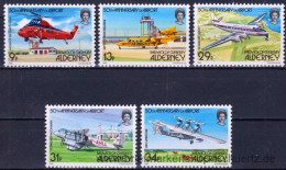 Alderney 1985, Mi. 18-22 ** - Alderney