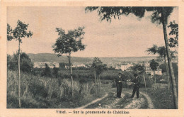 FRANCE - Vittel - Sur La Promenade De Châtillon - Carte Postale Ancienne - Vittel