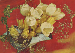 FLEURS Vintage Carte Postale CPSM #PAR441.A - Fleurs