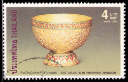 Thailand Stamp 2002 Art Objects In Vimanmek Mansion 4 Baht - Used - Thaïlande