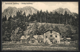 AK Grödig-Salzburg, Ansicht Vom Restaurant Spielberg  - Andere & Zonder Classificatie