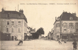 Gray * Avenue Carnot * Pharmacie RAFFOUR * Café Restaurant Parisien - Gray