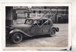 PHOTO  AUTOMOBILE VOITURE ANCIENNE CITROEN 11 TRACTION - Cars