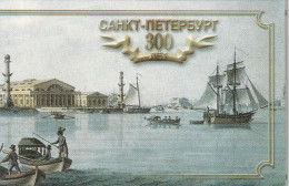 RUSSIE - CARNET  - N°6555/9 ** (2001) 300e Anniversaire De Saint-Pétersbourg - Nuovi