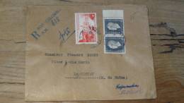 Enveloppe Recommandée Bois Colombes Pour LA CIOTAT - 1947  ............BOITE1.......... 450 - 1921-1960: Moderne