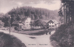 Roggenburg, Cyclistes Devant Le Moulin Neuf, Neu-Mühle (13.6.1918) - Roggenburg