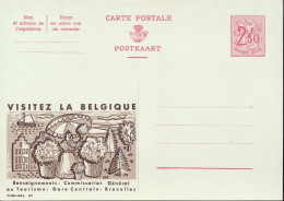 BELGIUM PPS  SBEP 07A PUBLIBEL POUR L'ETRANGER VISITEZ LA BELGIQUE UNUSED - Werbepostkarten