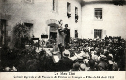 87. HAUTE-VIENNE - L'UNION. Colonie De Vacances Du MAS-ELOI. Fêtes Du 14 Août 1921. Les Clowns. - Limoges