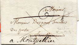 Paris - LAC (17/09/1773) En Franchise Dir Des Postes (texte S/ Liquidation D'offices) - 1701-1800: Precursors XVIII