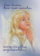ANGELO Buon Anno Natale Vintage Cartolina CPSM #PAH006.A - Engelen