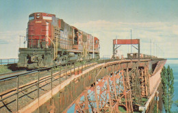ZUG Schienenverkehr Eisenbahnen Vintage Ansichtskarte Postkarte CPSMF #PAA591.A - Eisenbahnen