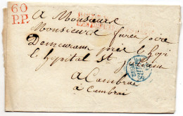 Paris - LSC (19/03/1832) Marque Bau De Poste Chambre Des Députés Des Départements - 1801-1848: Precursori XIX