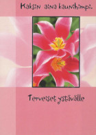 FLOWERS Vintage Ansichtskarte Postkarte CPSM #PBZ893.A - Blumen