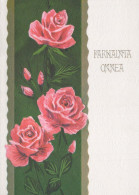 FLOWERS Vintage Postcard CPSM #PBZ869.A - Blumen