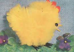 OSTERN HUHN Vintage Ansichtskarte Postkarte CPSM #PBO885.A - Easter