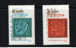 Sri Lanka - 1991 - Chrismas - Complete Set Of 2 - MNH. ( OL 23/02/2020) - Sri Lanka (Ceylon) (1948-...)