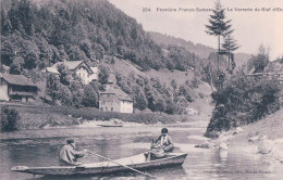 Vallée Du Doubs, Barque, Frontière Franco-Suisse, Verrerie Du Bief D'Etoz NE (264) - Other & Unclassified