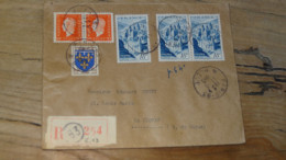Enveloppe Recommandée PARIS Pour LA CIOTAT - 1949  ............BOITE1.......... 460 - 1921-1960: Modern Tijdperk