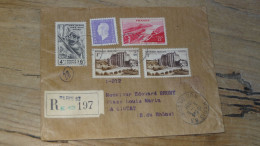 Enveloppe Recommandée PARIS Pour LA CIOTAT - 1951  ............BOITE1.......... 461 - 1921-1960: Periodo Moderno